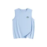 [Быстросохнущая Солнцезащитная Майка] Glacier Blue (Логотип Ta Jiyan Кемпинг на груди)