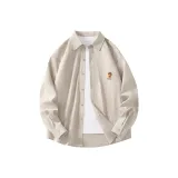 Светлый бежевый (коричневый, грудь, этикетка)