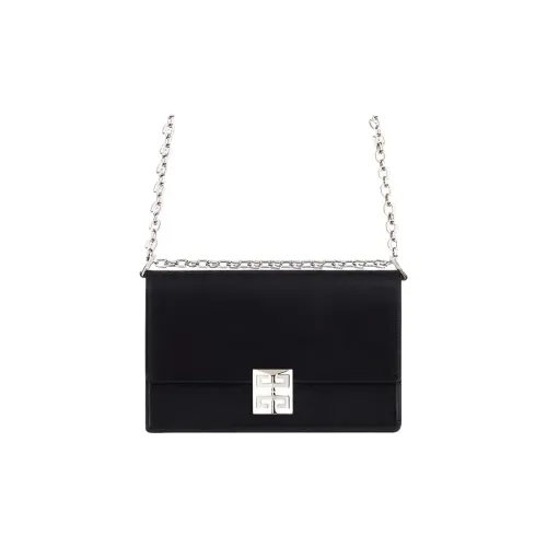 Givenchy Сумка из гладкой коровьей кожи Box Сумка через плечо Средняя Женская Черная