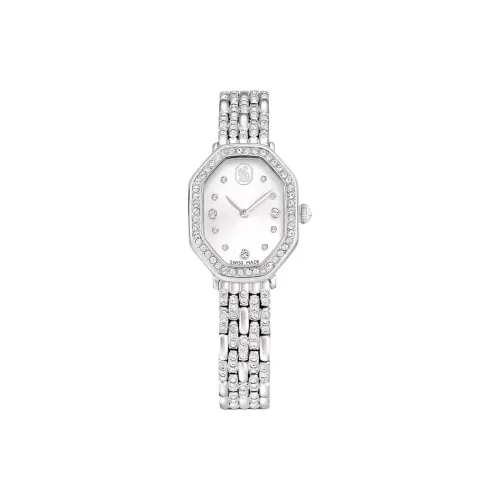 Swarovski Dextera Women's Watch Кварцевый механизм Металлический ремешок 32*23 мм Белый циферблат