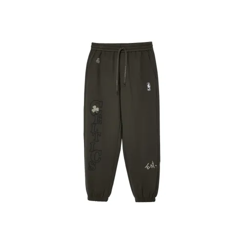 JACK&JONES E06 Черный Оливковый Унисекс Вязаные Спортивные Штаны
