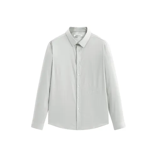 PEACEBIRD MEN Вышивка Мода Внутренний Длинный Рукав Рубашка Мужская