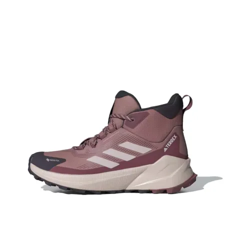 adidas Terrex TRAILMAKER 2,0 Водонепроницаемый Сцепление MID Топ Альпинистская Обувь Женская Красная