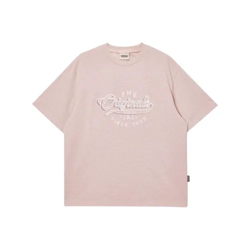 JACK&JONES G18 Пыль Розово-серый Мужская T-рубашка