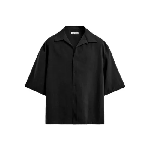 ZARA Мужские черные рубашки