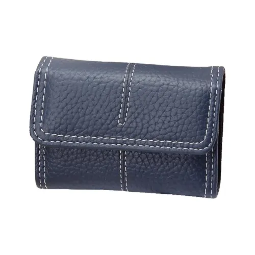 QIAJIAN Держатель для карт из натуральной коровьей кожи унисекс разноцветный