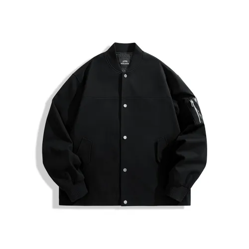 PEACEBIRD MEN Текстура Жаккард PU кожа Пэчворк Пальто Куртка Мужская