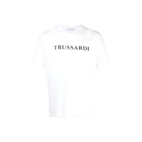 TRUSSARDI Белая Мужская T-Рубашка