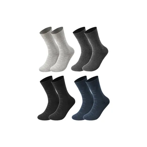 SEPTWOLVES Носки до колена Мужские упаковка из 4 штук набор в подарочной коробке