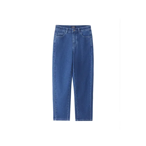 Giordano 28 Темно-синий Синий Женские Джинсы