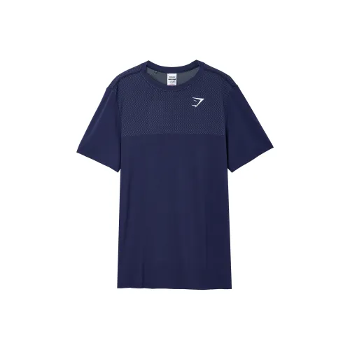 GYMSHARK T-Shirt Мужской Морской Синий