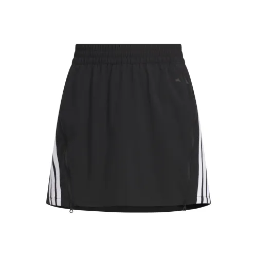 Adidas Черный/Белый Женские Повседневные Юбки