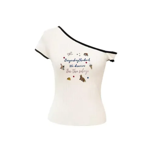 Pear 13 Стиль Instagram Горячая девушка T-рубашка Женская