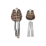 Свитшот Coffee + Дымчато-серые Джинсы