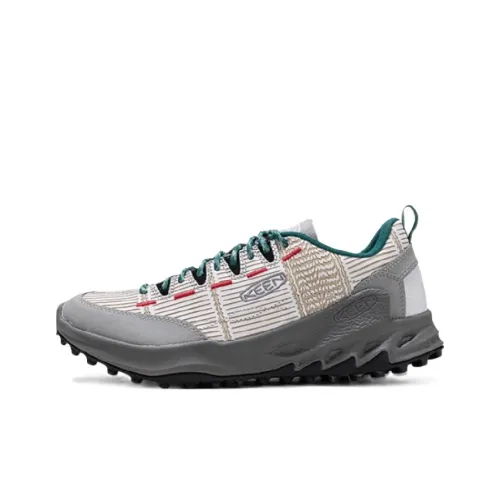 ELNEST x Keen Jasper Zionic Амортизация Низкий Топ Повседневная Обувь Мужская Серый