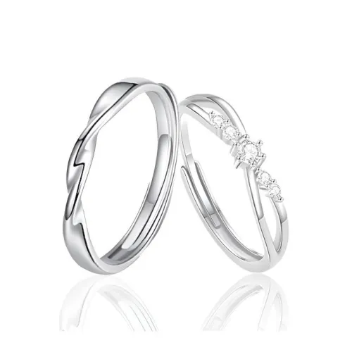 JINGHUALU Кольца из искусственного топаза унисекс