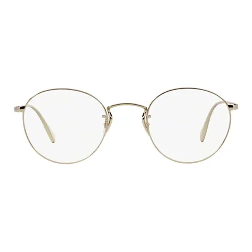 Oliver Peoples Oval Оправы для очков Мужские Серебряные