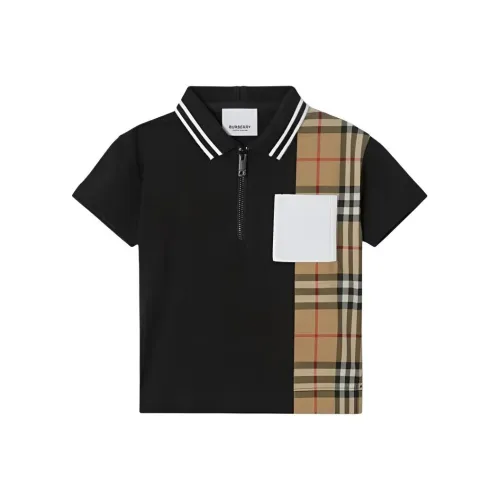 Burberry Черные Детские Рубашки