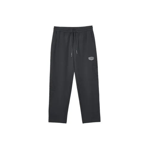 JACK JONES E02 Asphalt Men's Knitted Training Pants JACK JONES E02 Асфальт Мужские Вязаные Тренировочные Штаны