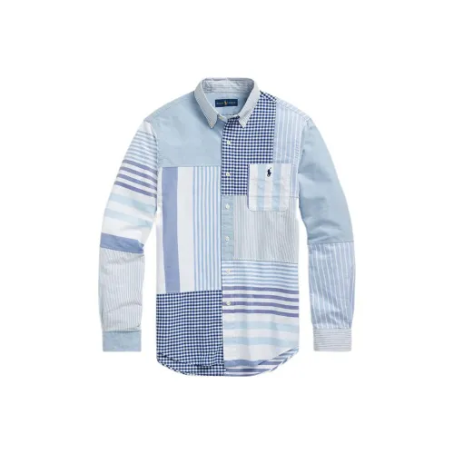 Polo Ralph Lauren Рубашка Мужская Синяя