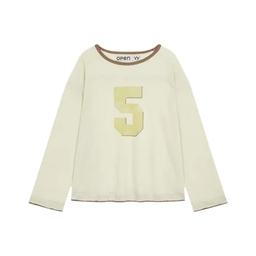 OPENyy Желтые Женские T-рубашки