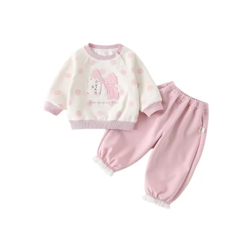 XiaoJinBu Розовый Baby Casual Спортивная Одежда