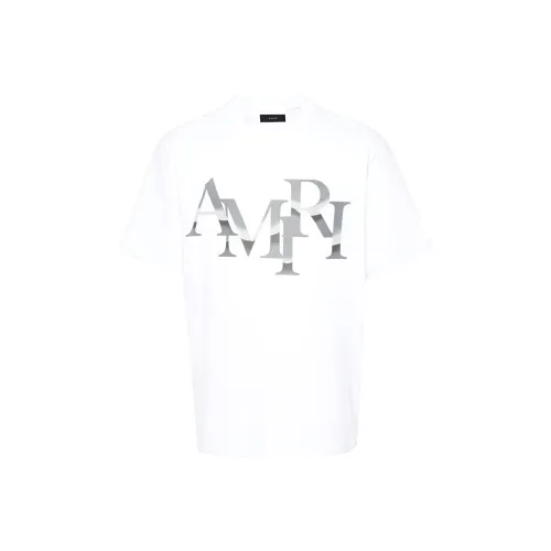 AMIRI Белая Мужская T-Рубашка