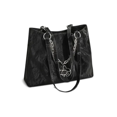 Crtnzo Kroez Сумка через плечо из коровьей кожи стандартная женская черная