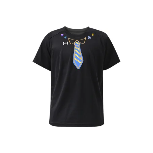 Under Armour Быстросохнущие Короткие Рубашки с Коротким Рукавом для Детей