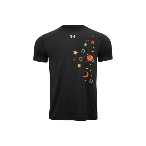 Under Armour Быстросохнущие Короткие Рубашки с Короткими Рукавами Унисекс