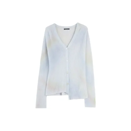 ELLE Синий Цветок Женский Трикотаж