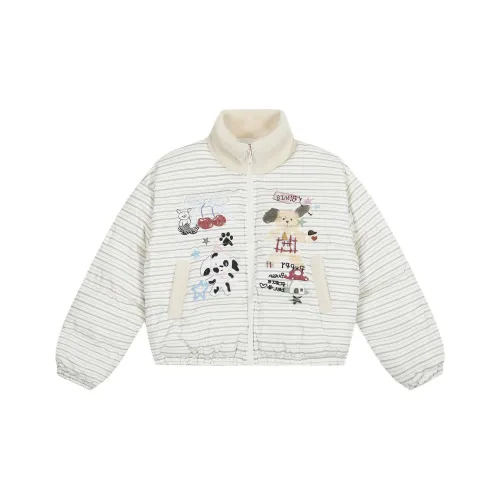 Mu Qingqing Хлопковый пуховик женский