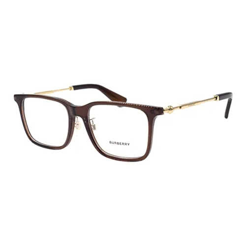 Burberry Пластиковая оправа Прямоугольные оптические очки Мужские Коричневые