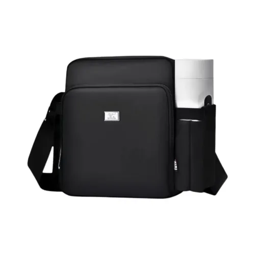 SEPTWOLVES Oxford Сумка через плечо Большая Мужская Черная