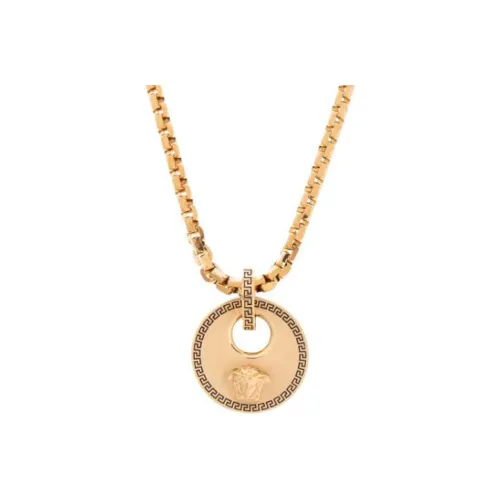 VERSACE Металлические ожерелья Унисекс Золото