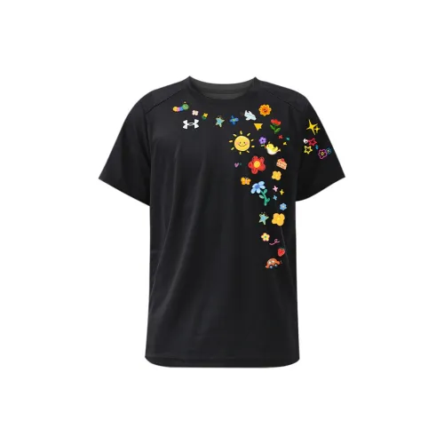 Under Armour Быстросохнущие Короткие Рубашки с Коротким Рукавом для Детей