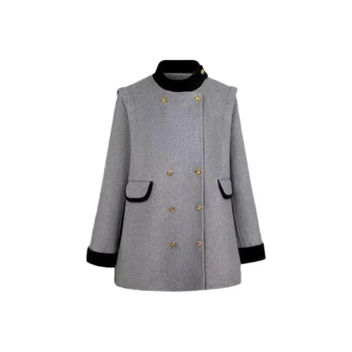ABCMININ Серый Женский Пальто