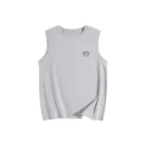 [Быстросохнущая Солнцезащитная Майка] Светло-Серый (Логотип Ta Jiyan Кемпинг на груди)