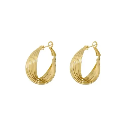 Серьги из меди и сплава LANYAO женские