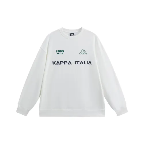 KAPPA 1916 Series Свитшот Унисекс Корейский Белый