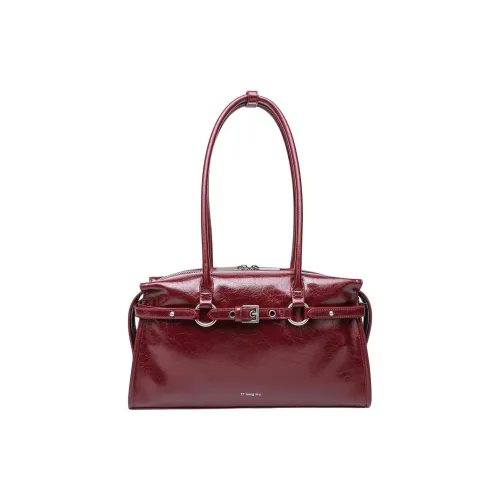 PAYOT Синтетическая кожа Сумка через плечо Стандартная Женская Бордовый