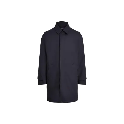 Polo Ralph Lauren Хлопковый пуховик Мужской Navy Blue