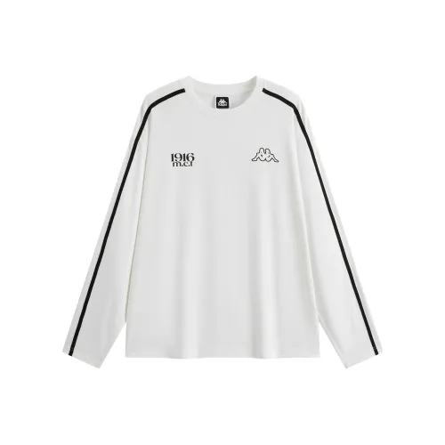 KAPPA 1916 Series Свитшот Унисекс Корейский Белый