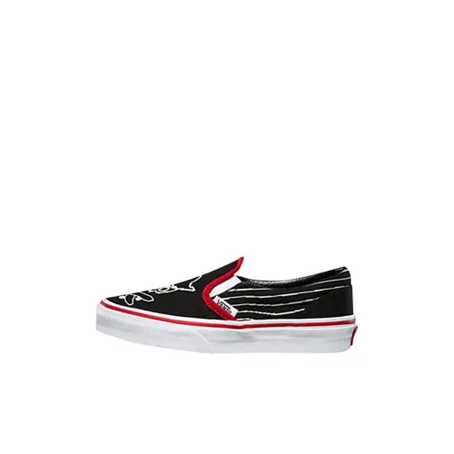 Vans CLASSIC Slip-On Детские Скейтбординги Черные Детские