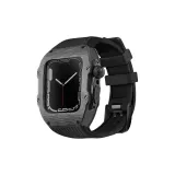 Рамка из углеродного волокна, черный ремешок