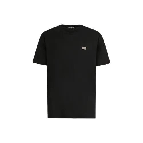 Dolce & Gabbana Черные Мужские T-рубашки