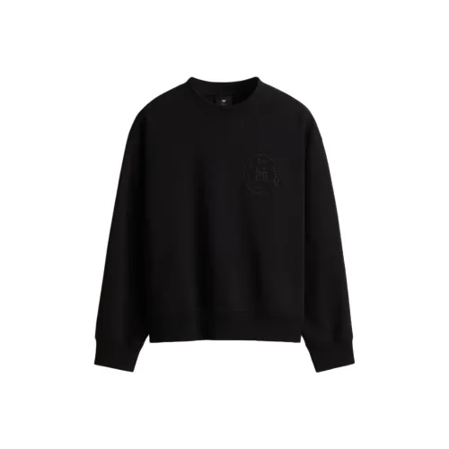 H&M Черные Мужские Свитшоты