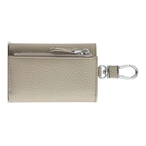 QIAJIAN Ключница из лососевой кожи обычная унисекс разноцветная