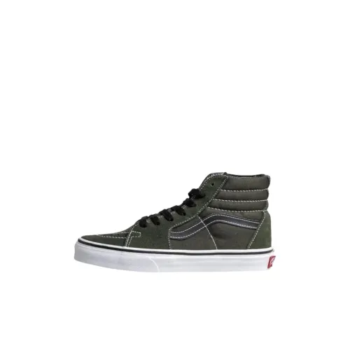 Vans SK8 HI Высокий Топ Детские Скейтбординги Зеленый Детский