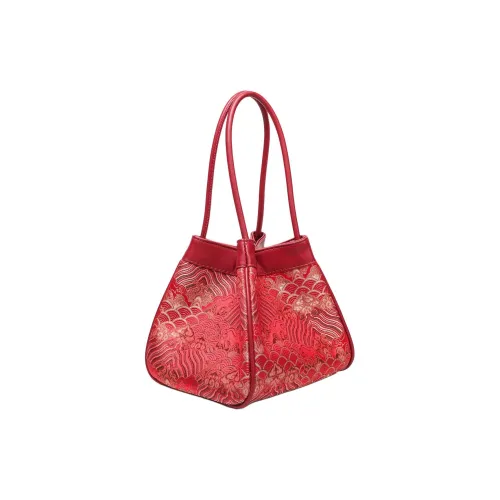 PAYOT Синтетическая кожа Одно плечо Сумка Обычный Женский Праздничный красный